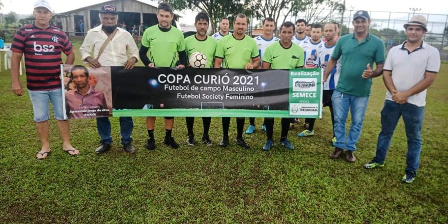 PREFEITURA DE THEOBROMA REALIZA ABERTURA DO CAMPEONATO MUNICIPAL