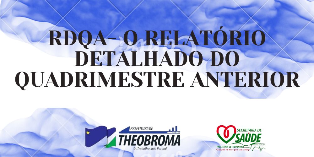 Rdqa Relat Rio Detalhado Do Quadrimestre Anterior