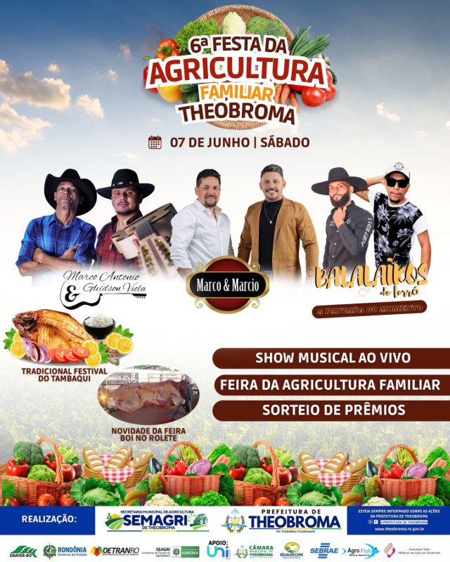6º Festa da Agricultura Familiar Theobroma