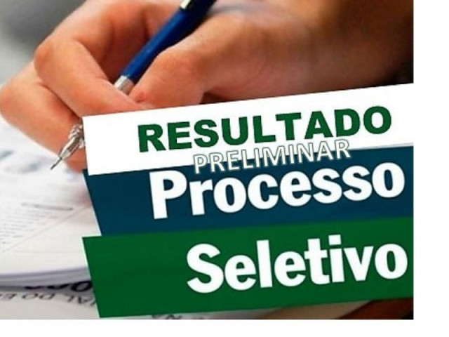 RESULTADO PRELIMINAR TESTE SELETIVO SEMUSA